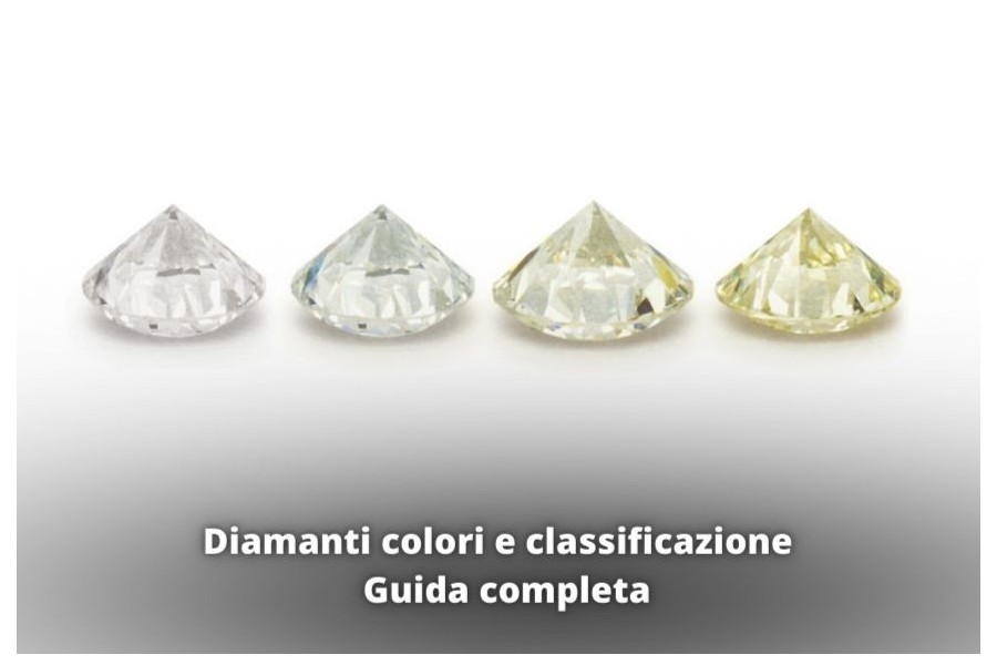 Diamanti colori e classificazione - Guida completa Diamanti colori e classificazione - Guida completa